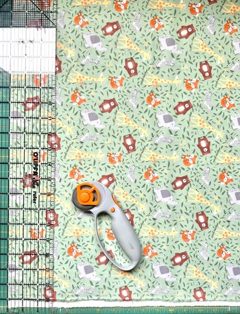 Save the Earth Animal Flannel || Flannel Yardage 