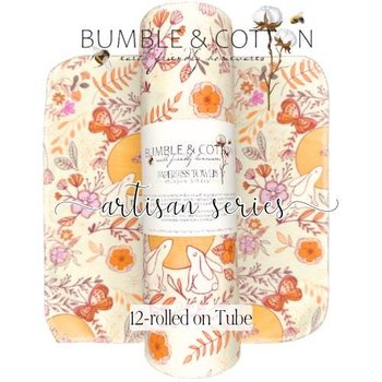 Moon Story Bunnies Paperless Towels || Reusable Paper Towels || Artisan Series || Maureen Cracknell 