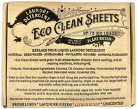 ECO Laundry Sheets || Plastic-Free Natural Laundry Soap