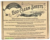 ECO Laundry Sheets || Plastic-Free Natural Laundry Soap