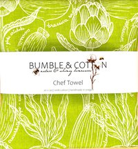 Artichoke Chef Towel || Nature Inspired Kitchen Towel
