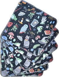 Spooky Magic Paperless Towels || Unpaper Towels || Eco Sustainable Gift 12x12 Sheets