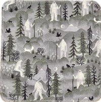 Yeti Winter Paperless Towels || Eco Sustainable Kitchen Gift || Sasquatch Reusable Paper Towels 12x12 Sheets || Classic Collection