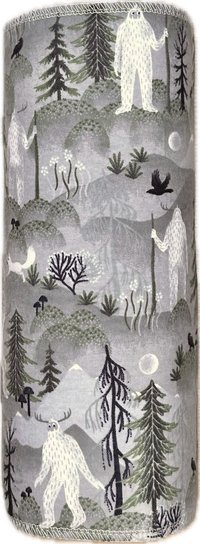 Yeti Winter Paperless Towels || Eco Sustainable Kitchen Gift || Sasquatch Reusable Paper Towels 12x12 Sheets || Classic Collection