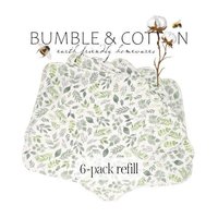 Woodland Leaves Paperless Towels || Reusable Paper Towels || Eco Kitchen Gift 12x12 Sheets || Cloth Napkins
