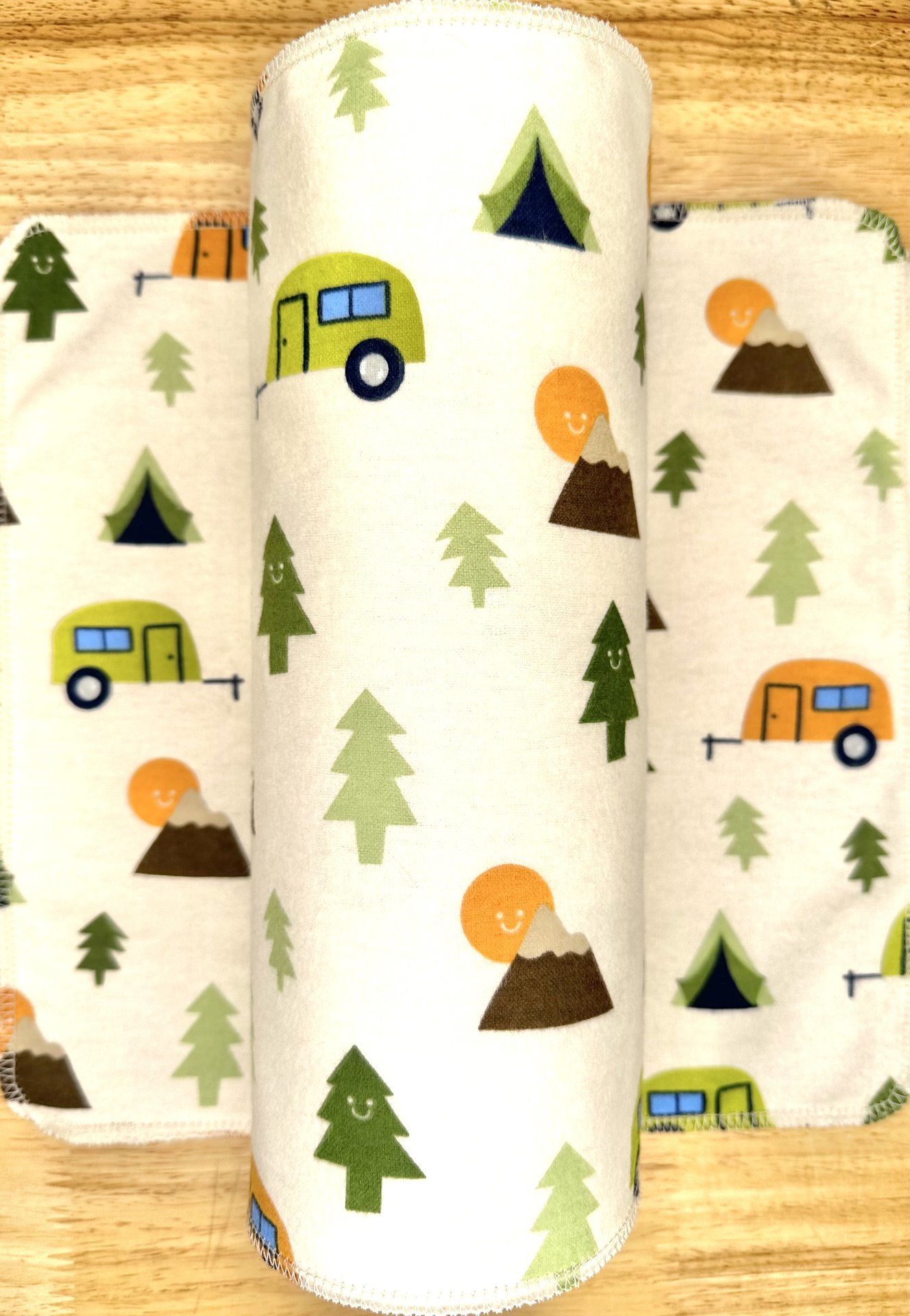 Adventure Time Paperless Towels || Reusable Paper Towels || Eco Sustainable Gifts 12x12 Sheets || Classic Collection