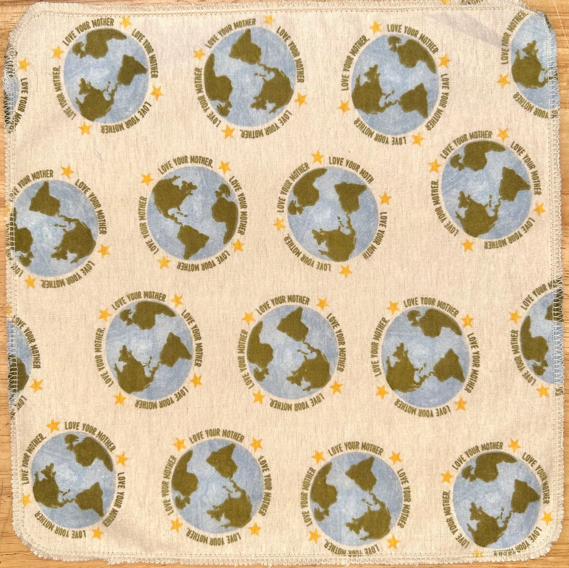 Mother Earth Paperless Towels || Unpaper Towels || 12x12 Sheets