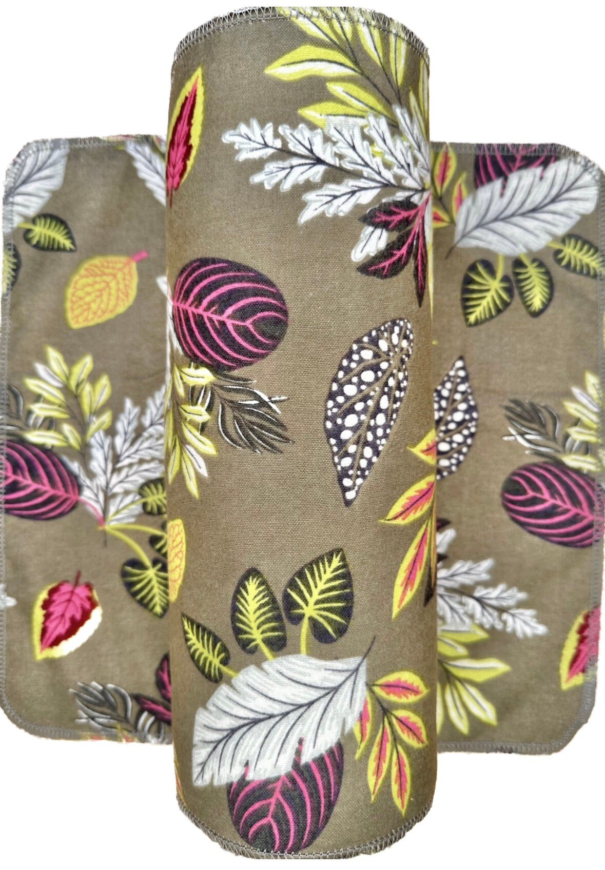 Leafy Paperless Towels || Reusable Paper Towels || Eco Kitchen Botanical Gift || Cloth Napkins 12x12 Sheets || Classic Collection