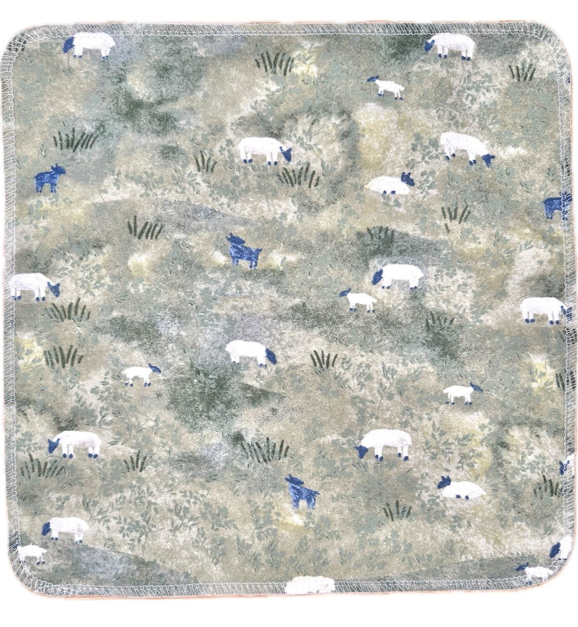 Sheep Paperless Towels || Unpaper Towels || Zero-Waste Eco Kitchen Gift 12x12 Sheets