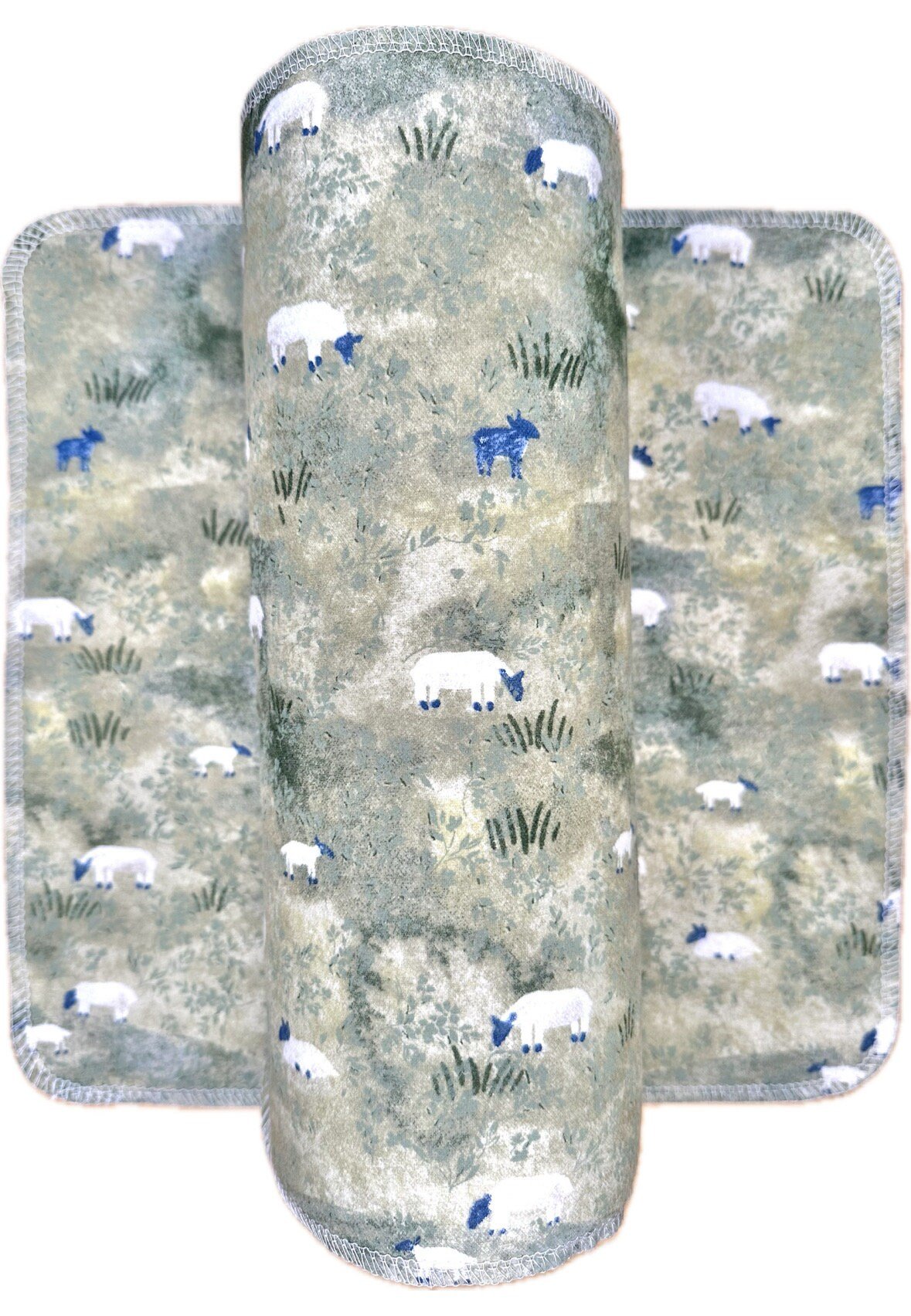 Sheep Paperless Towels || Unpaper Towels || Zero-Waste Eco Kitchen Gift 12x12 Sheets