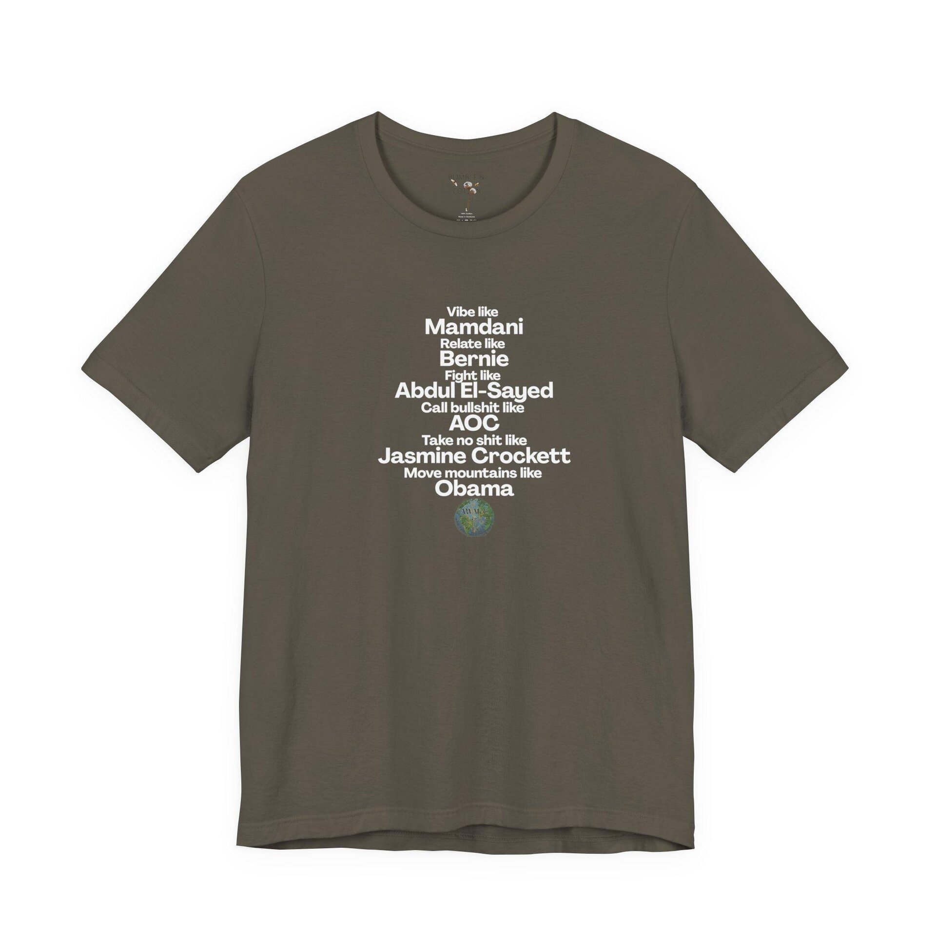 Vibe like this || Mamdani T-shirt || Abdul El Sayed || Gender Neutral T-Shirt