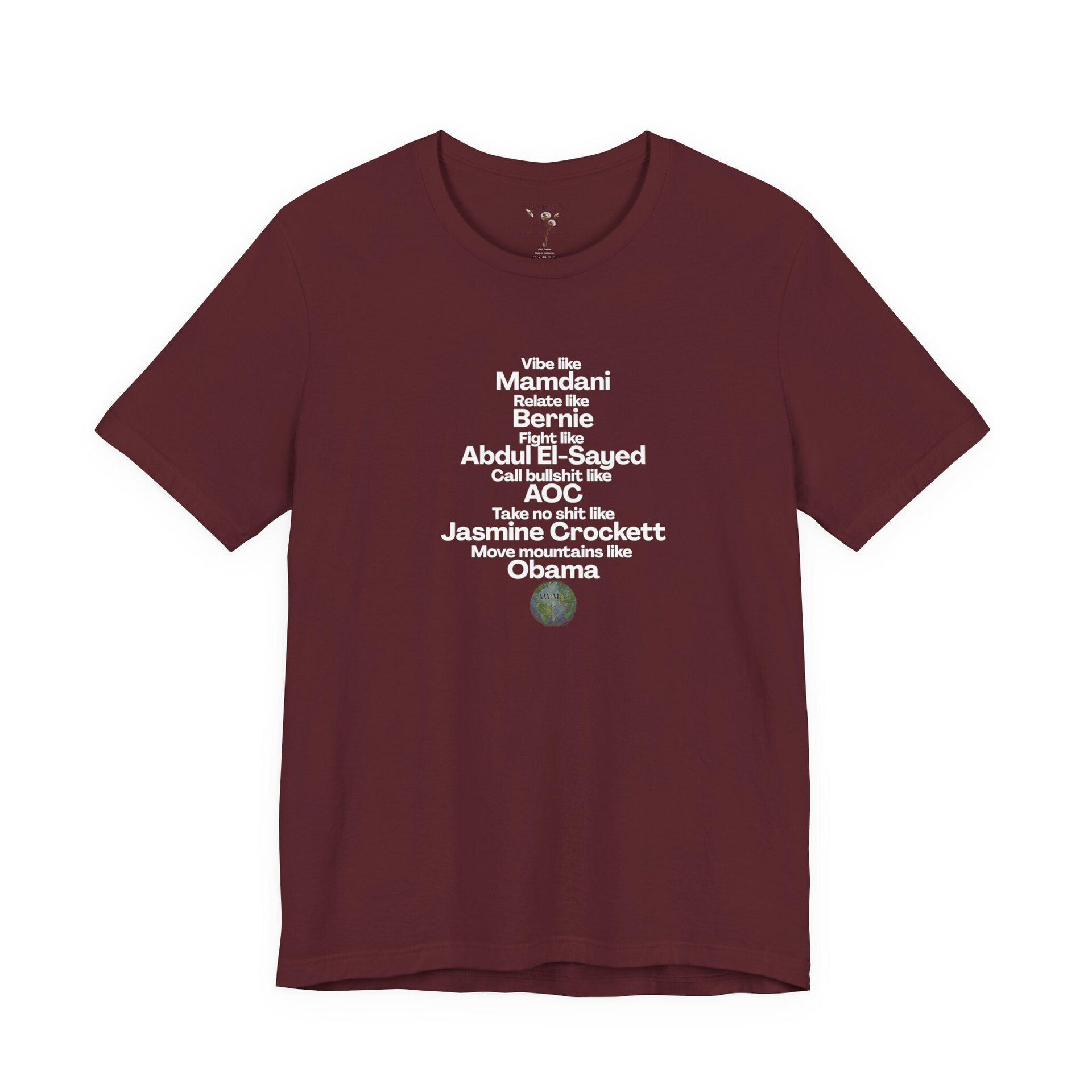 Vibe like this || Mamdani T-shirt || Abdul El Sayed || Gender Neutral T-Shirt