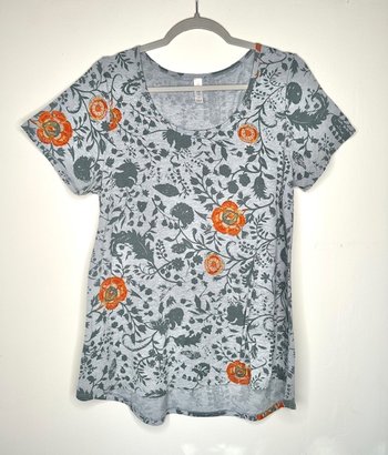 Grey&Botanical Tee  ℓαяgє 