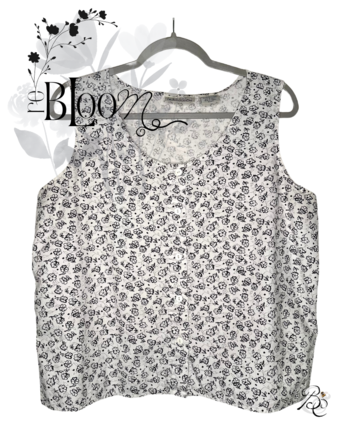Black&White floral  χℓαяgє 