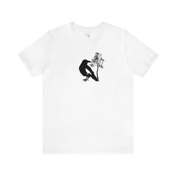 Crow Tee shirt || Crow Lover T-Shirt || Crow Raven Tree T-shirt || Gender Neutral Gift