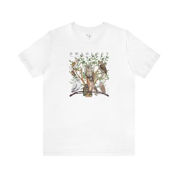 OWLOLOGY Tee Shirt || Owl T-Shirt || Wildlife Bird Eco T-shirt || Raptors Owls Strigiformes Gender Neutral Gift