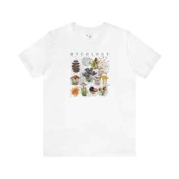 MYCOLOGY Tee Shirt || Fungi T-Shirt || Mushroom Lover T-shirt || Nature Eco Gender Neutral Gift