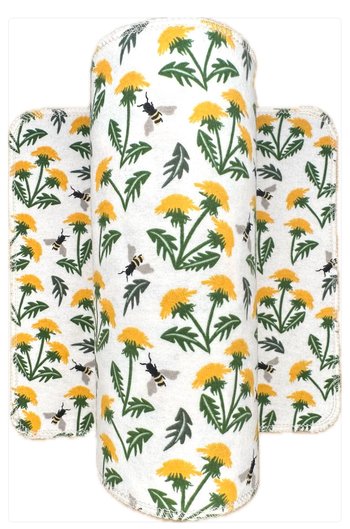 Dandelions & Bee’s Paperless Towels || Reusable Paper Towels || Eco Kitchen Gift for Her || Cloth Napkins 12x12 Sheets || Classic Collection